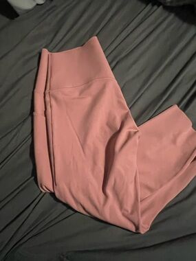 Nike Dri-FIT Rose Taupe Leggings Women’s large